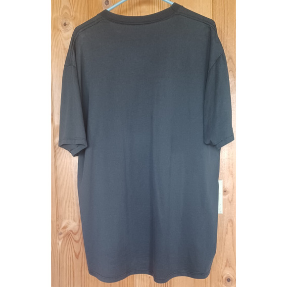 Vintage Cotton Grove Mens T-Shirt Wolf Graphic Print Size XL LSJ Sportswear 1989 - Picture 3 of 5